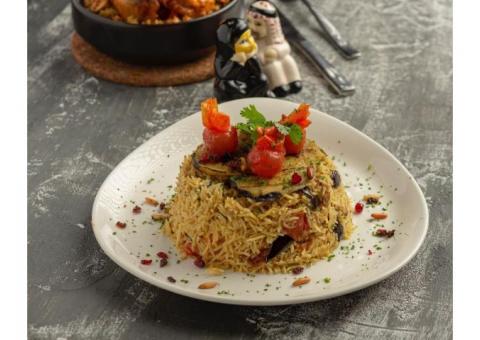 MAQLOUBA CHICKEN	مقلوبه دجاج